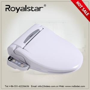 China Safety Alarm Warm Water Bidet Toilet Seat , Self Cleaning Bidet Dual Nozzles Design wholesale