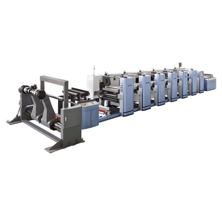Max. 1830mm High Speed Flexo Printing Machine for Paper Carton 150m/mim Printing Speed
