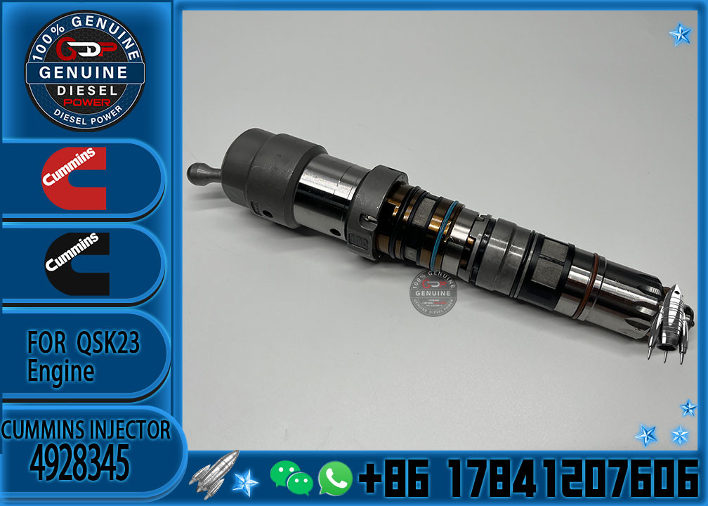 Excavator parts QSK19 common rail diesel fuel injector assembly 4928345