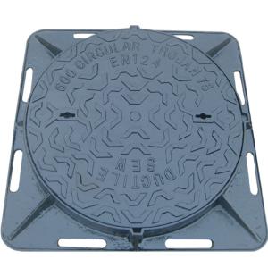 China Industrial Ductile Iron Manhole Cover B125 Durable For Heavy Traffic Areas wholesale