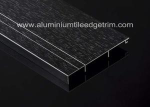 China Black Metal Aluminium Skirting Melbourne / Trunking / Brisbane Long Durability Around House wholesale