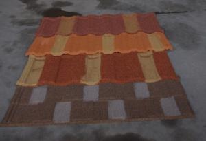 China New product classic stone chip coated galvanized sheet roof tile wholesale