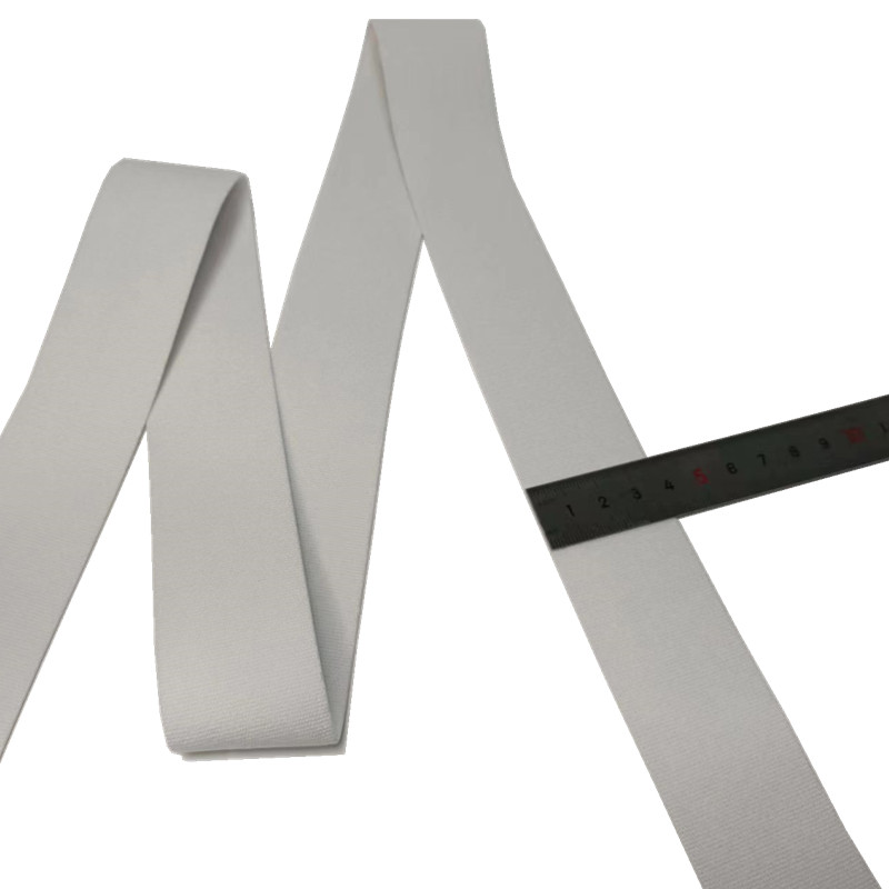 3.8cm Latex Woven Webbing Elastic Band For Sewing OEKO-TEX Certificate