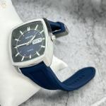 Fashion Stainless Steel Case Double Calendar Watch for Men and Women with
