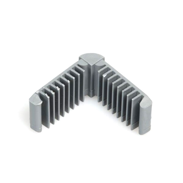 Glass Fittings Spacer Bar Pin Fittings Direct Plugin and Corner Aluminum Corner Joint Corner Shape Plastic