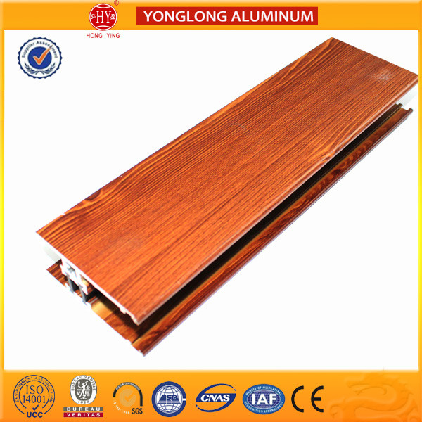 Insulation Wood Finish Aluminium Profiles For Medical Equipment OEM
