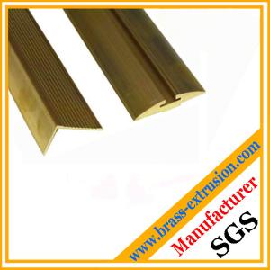China floor brass extruion profiles sections wholesale