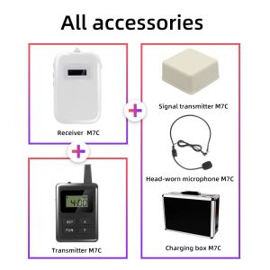 Smart M7C audio guide player with automatic induction and team explanation