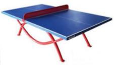 China Official Resin Tennis Table With Standard Double Rainbow Frame wholesale