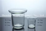 Glass Candle Holder, glass cup