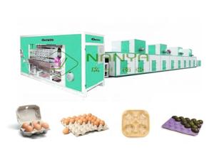 China Raper Egg Carton 6000pcs/hour Rotary Molding Machine wholesale