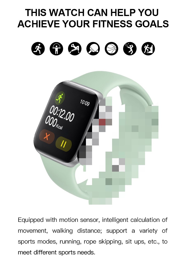 T500 X6 W26 W34 W26+ Health Fitness For Apple Android Ios Full Sereen Smart Watch