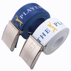 China Tactical Military Uniform Belt Logo Buckle Navy Webbing Belt wholesale