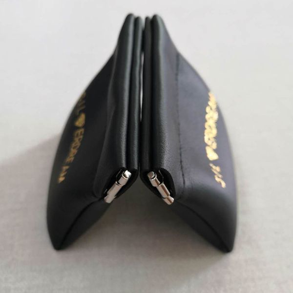 Wholesale Flap Jewelry Leather Snap Bag Flap Leather Bag Gift Jewelry Waterproof Bag Necklace Bag Earring Bag Leather Flap Bag