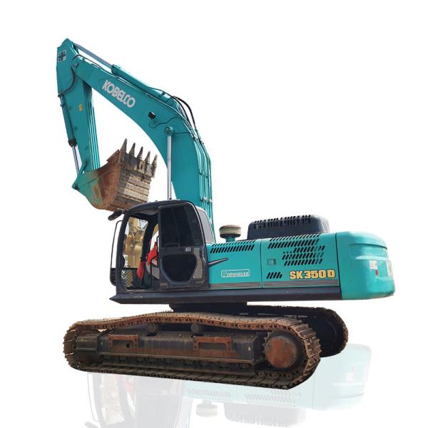 Used Kobelco SK350 Excavator 1.6m3 Bucket Capacity 580L Large Fuel Tank Original