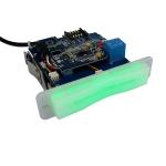 Semi Transparent Bezel ISO7816 480Kbps Card Reader Writer