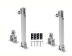 Stainless Steel 304 Metal Solar Roof Mounting Brackets VSL 2 Silver Tilt