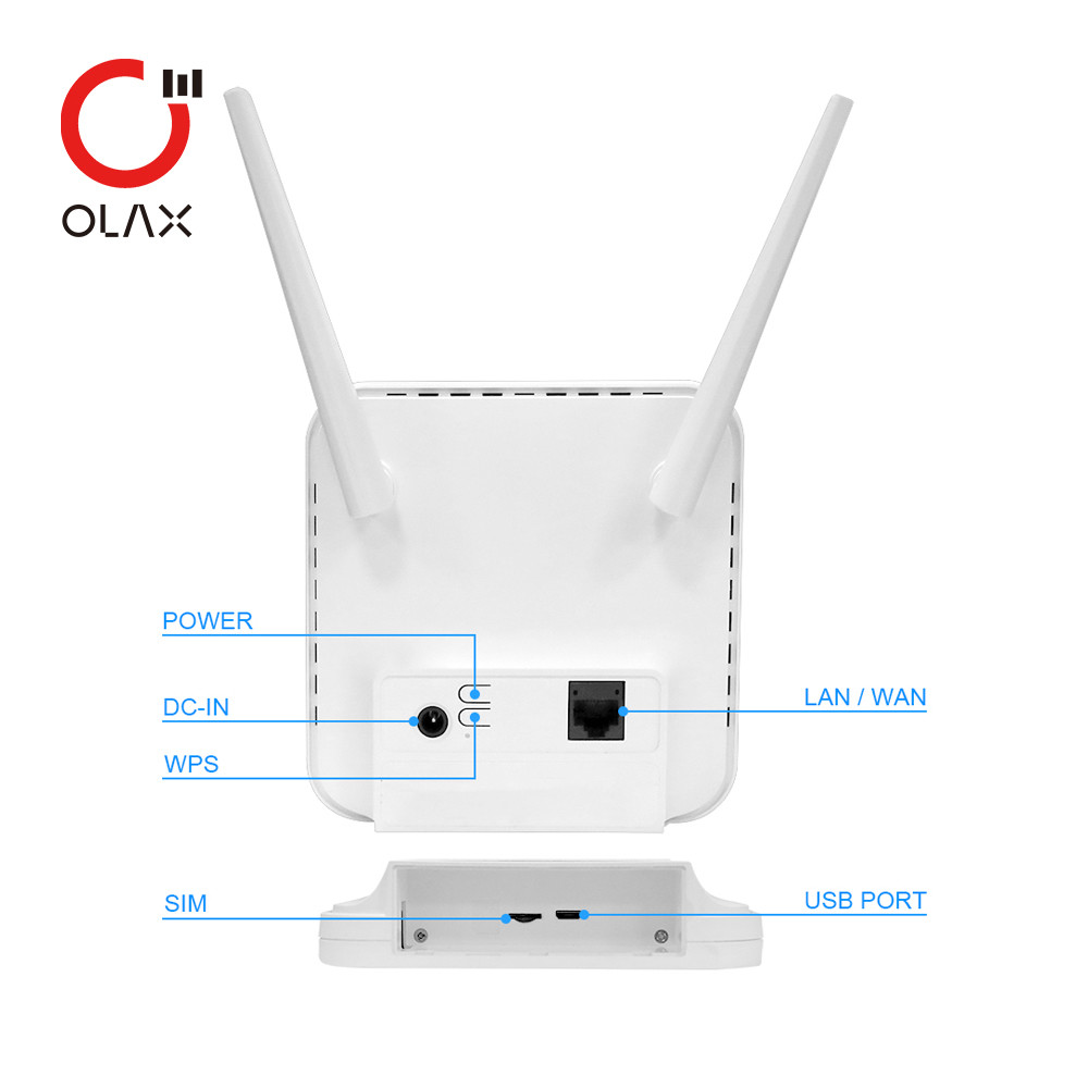 TDD/ FDD CPE Wifi Router Wireless Wifi Modem 4000Mah Big Capacity