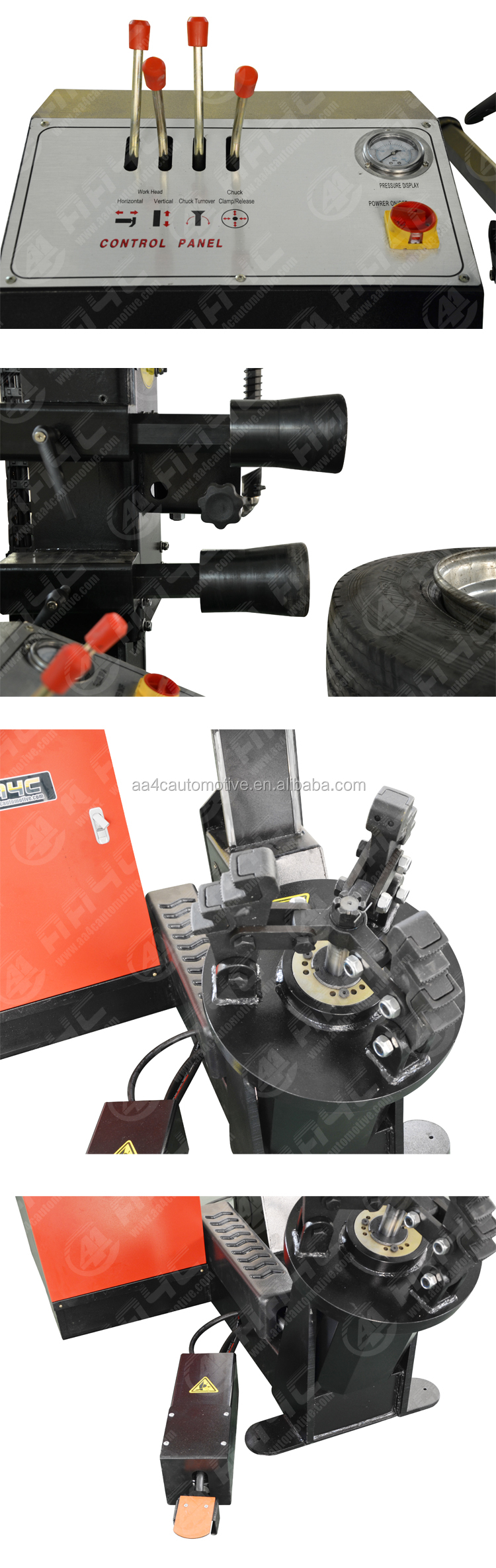 AA4C  Vertical truck tire changer for both car & truck tires  max tire diameter  51"  AA-TTC588