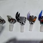 Overstock Glass Water Bong Bowl 18mm Or 14mm Size Mix Colors