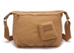 Canvas Traveling Satchel Messenger Handbag Shoulder Crossbody School bag