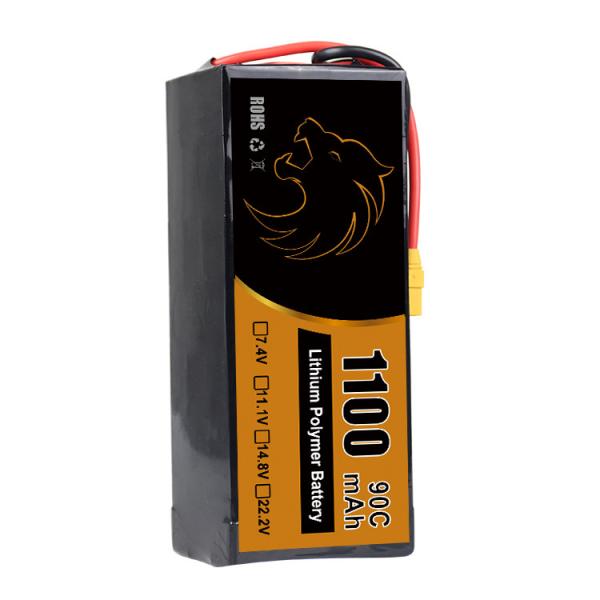 Manufacturer High Capacity 1100mAh Lipo Drone Battery Pack for Aerial Photograph