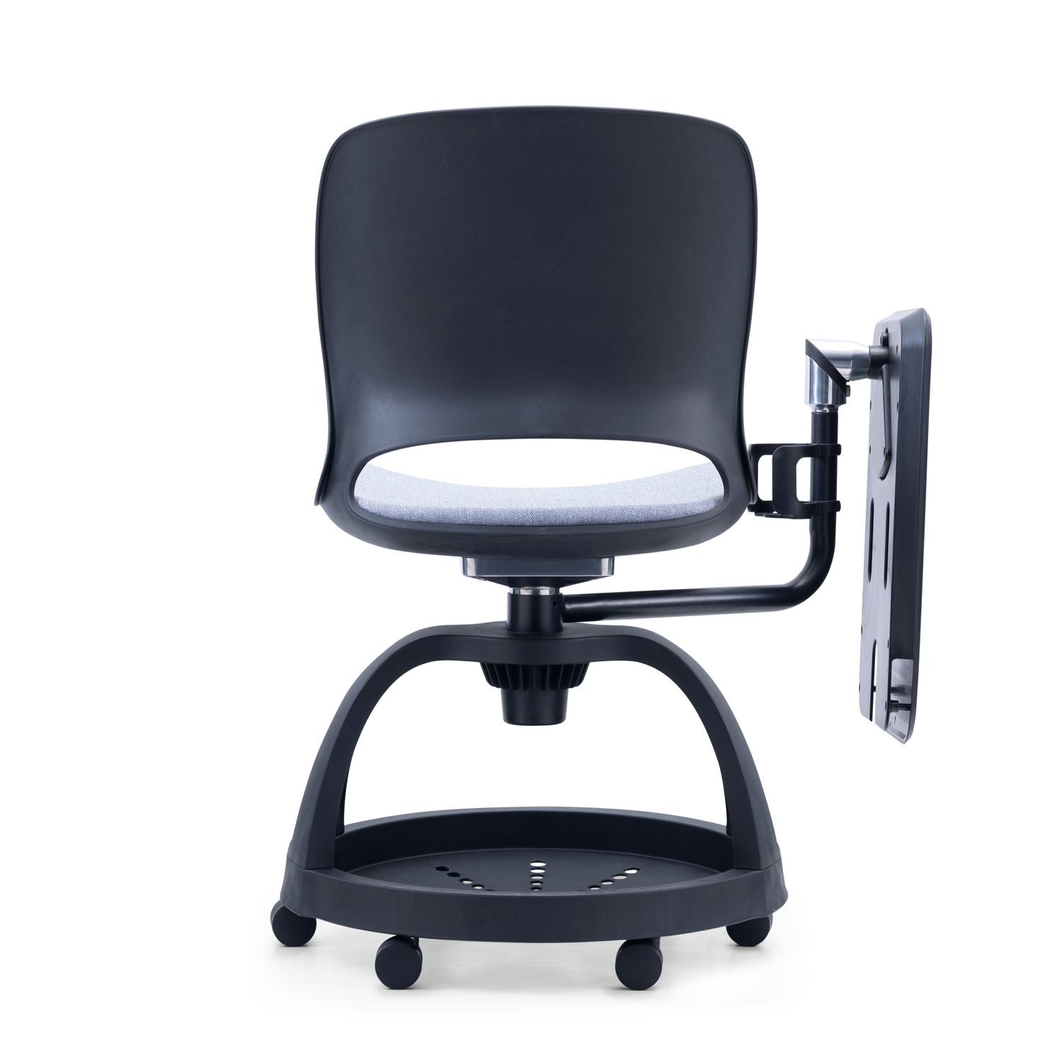 Commercial Furniture Modern Plastic Student Chair with Full Function and Movable Design