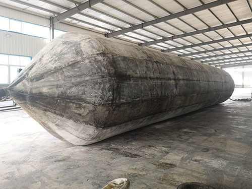 Black 12 Layer High Bearing Capacity Rubber Marine Salvage Lift Bags 1.5m Dia