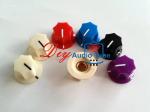 Brass Insert Stereo Knobs For Volume , Electric Guitar Tone Knob Shaft Hole 6
