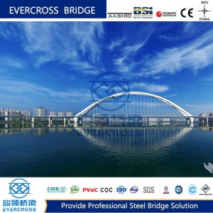 China Professional Arch Prefabricated Steel Truss Pedestrian Bridge Flexible wholesale