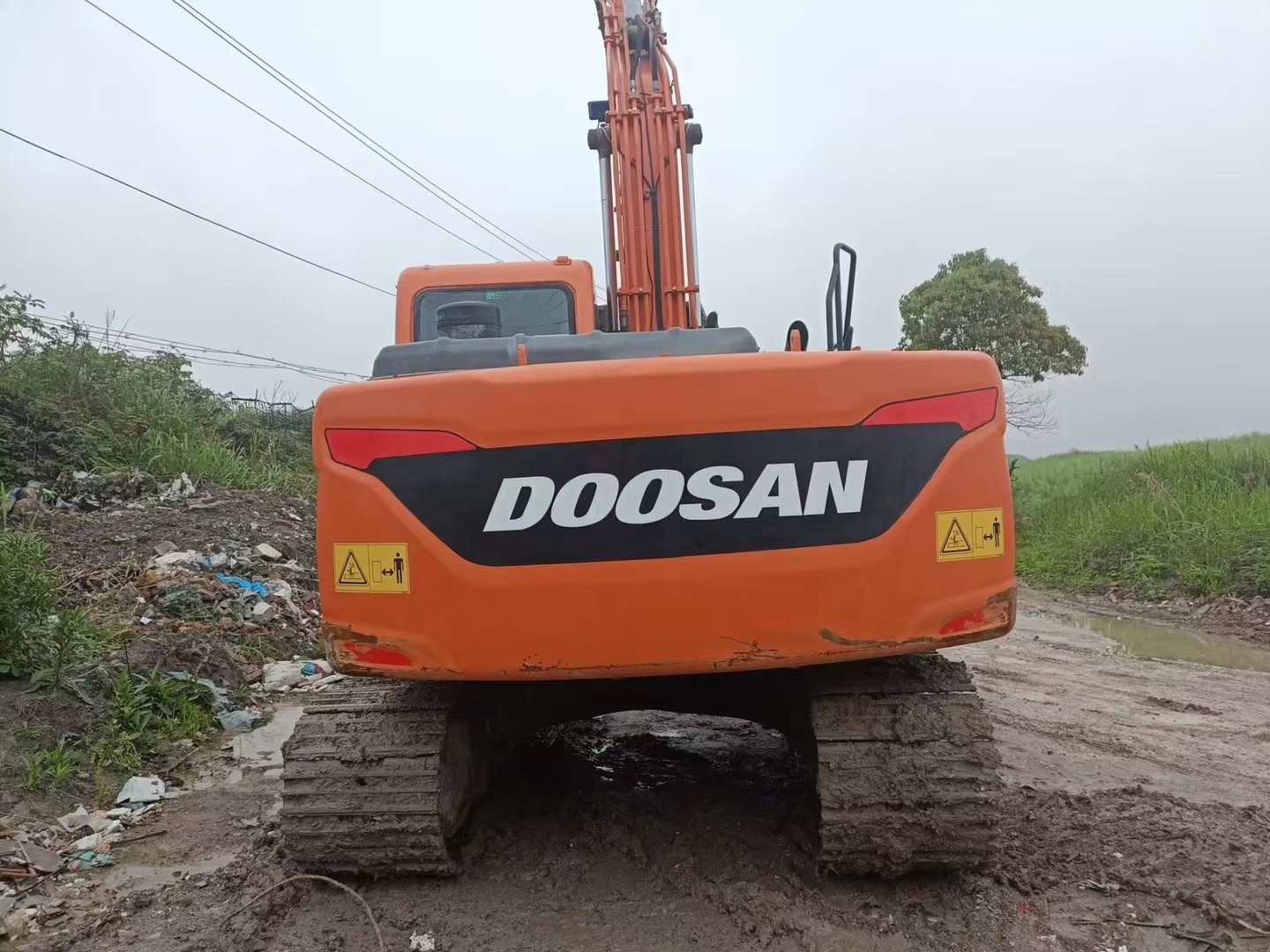 Strong Power 13 Ton Used Doosan Excavator DX130 Hydraulic Crawler Digger For Sale
