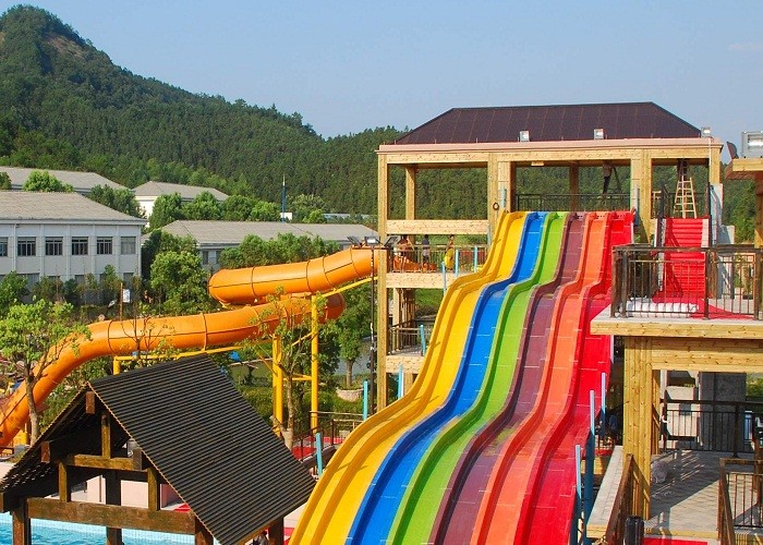 Customized Size Adults Whizzard Swimming Pool Water Slides