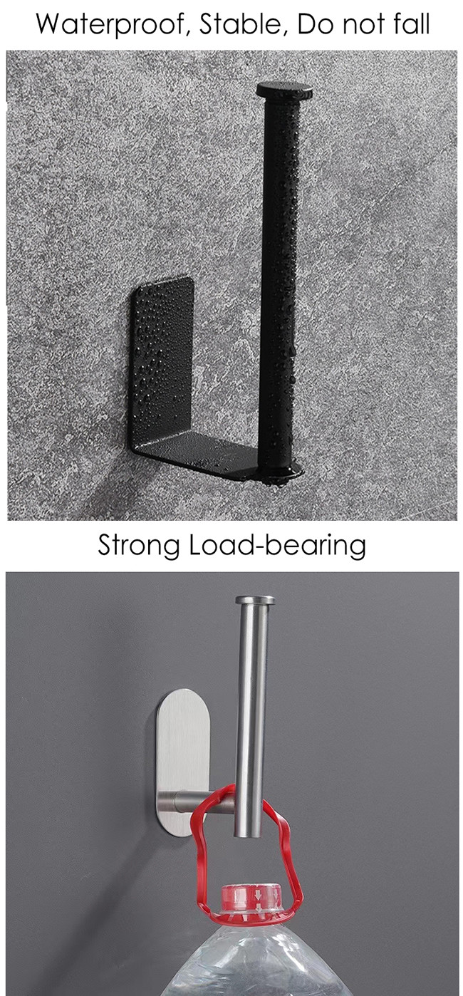 304 Stainless Steel Bathroom Roll Holder Wall Mount