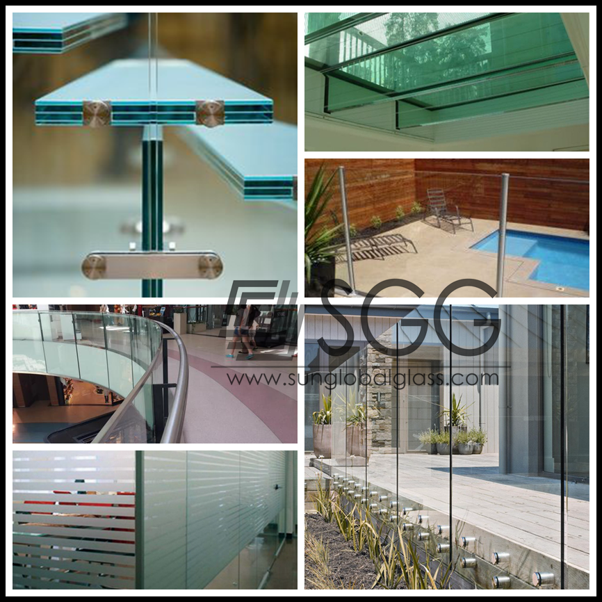 high quality clear annealed laminated glass