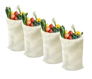 China Eco Friendly Recycled Shopping Bag , Produce Cotton Vegetable Bags Daily Usage wholesale