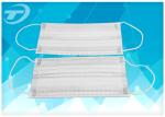 Breathable Non-Woven Disposable Earloop Face Mask 3ply 17.5x9.5cm For Medical