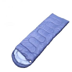 China Blue Waterproof 190T Polyester Outdoor Mountain Sleeping Bag 210*75CM wholesale