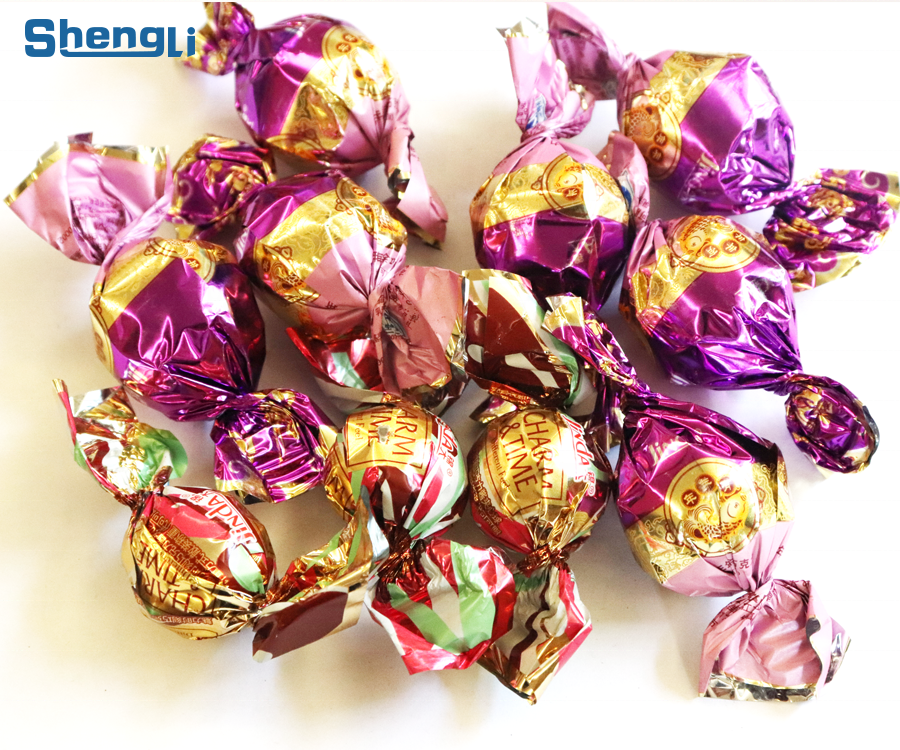 Top Twist Chocolate Wrapping Machine with Automatic Function and Foil Packaging Type