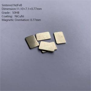 China Automotive N40 Sintered NdFeB Magnets Ndfeb N45 Block Magnet wholesale