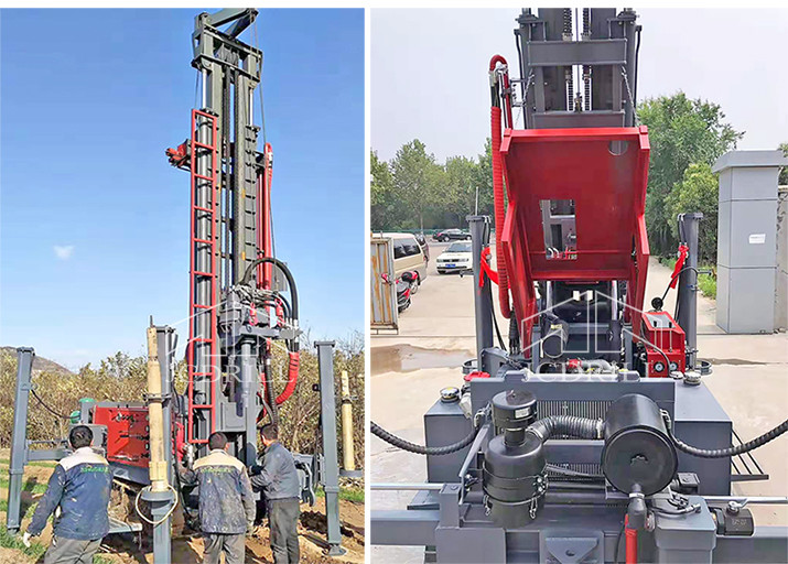 400m Crawler Mounted Full Hydraulic Water Well Drilling Rig