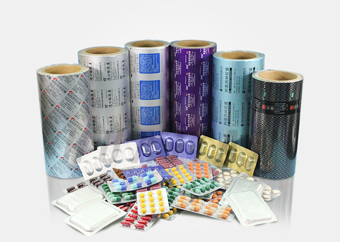 Single Side Laminates Push Through Pharmaceutical Aluminum Foil