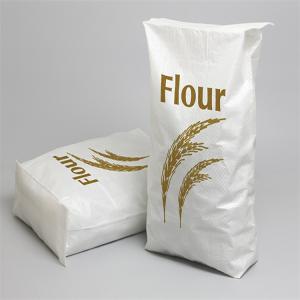 China Wheat Flour PP Woven Bag Bag 30cm - 150cm Width Polypropylene wholesale