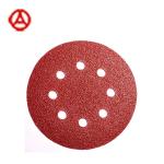 Machine Sandpaper Disc C-Paper Red Aluminum Oxide Abrasive Paper Disc