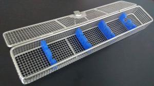 China No Welded Joint Endoscope Sterilization Tray , Surgical Instrument Trays Stainless Steel wholesale