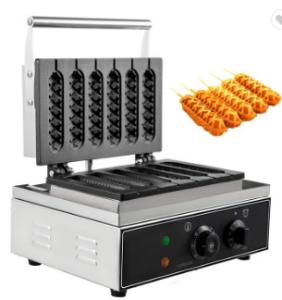 China 6 Lolly Hot Dog Roller Machine Electricity Heating Waffle Hot Dog Maker wholesale