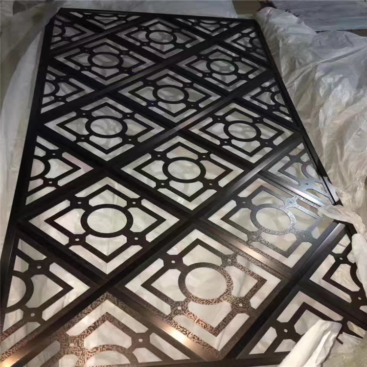metal ceiling profile stainless steel laser cutting sheet profile for ceiling decoration