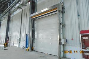China Standard Plywood Package Industrial Sectional Doors Sandwich Construction Steel wholesale