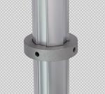 Anodic Oxidation Die Casting Aluminium Pipe Joiners AL-19