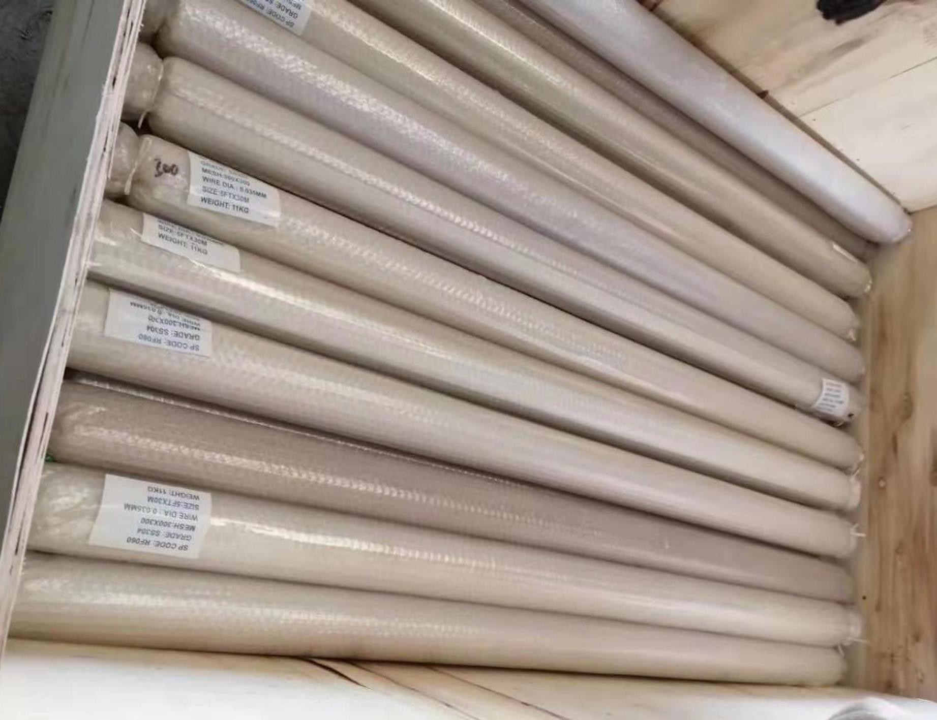 Natural Colour SS 201 Wire Filter Screen Stainless Steel Gauze Mesh