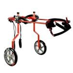OEM ODM Stainless Steel Adjustable Pet Dog Wheelchair For Handicapped Hind Legs